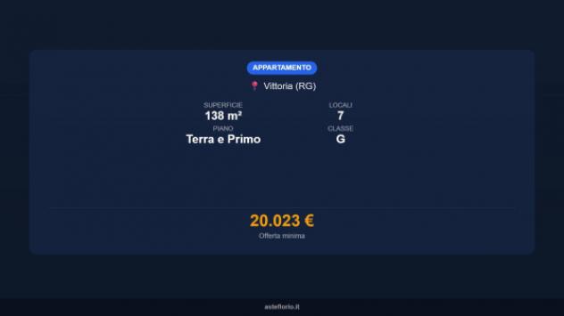 Immobile in asta di 138 m², box auto in vendita a Vittoria - Foto 16