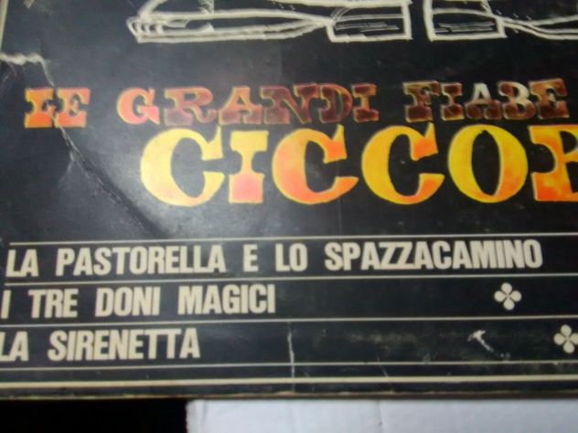 Le grandi fiabe raccontate da CICCIOBOTTO an 1965 - vinili 33 giri - Foto 5