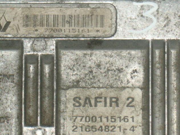 7700115161 ECU Renault Twingo 1.2 SAGEM 21654821-4 7700115161 gia pronta - Foto 2