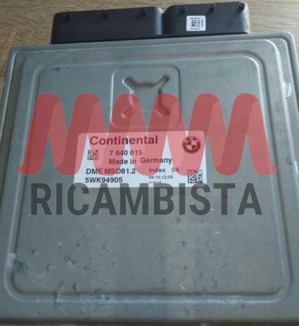 5WK94905 BMW E93 centralina motore Bosch