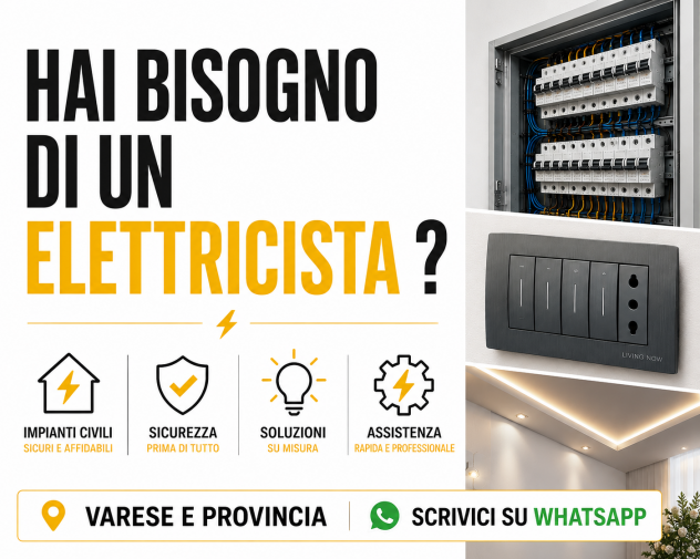 ELETTRICISTA VARESE E PROVINCIA