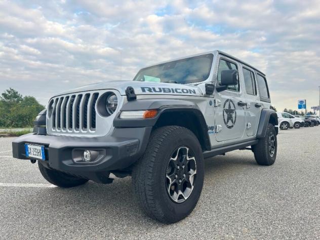 JEEP Wrangler 4ª serie Wrangler Unlimited 2.0 PHEV ATX 4xe Rubicon - Foto 2