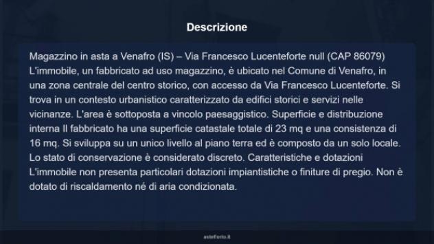 Immobile in asta di 23 m² in vendita a Venafro - Foto 9