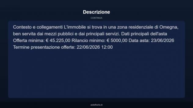 Immobile in asta di 169 m² in vendita a Omegna - Foto 4