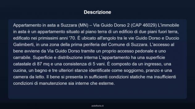 Immobile in asta di 87 m², box auto in vendita a Suzzara - Foto 4