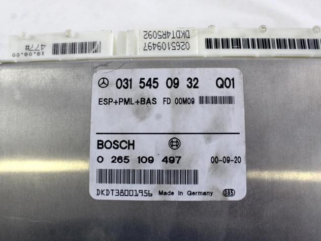 0315450932 CENTRALINA ESP MERCEDES CLASSE S 320 W220 3.2 B 165KW AUT 4P (2000) RICAMBIO USATO 0265109497 - Foto 4