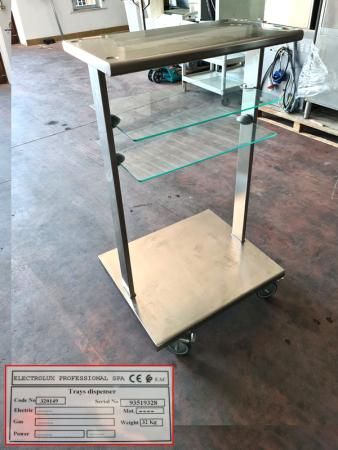 carrello self service inox e vetro usato - Foto 4