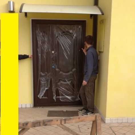PORTA BLINDATA PER ESTERNO-INTERNO CASA 828 MODELLO PORTONE DA APPARTAMENTO - Foto 2