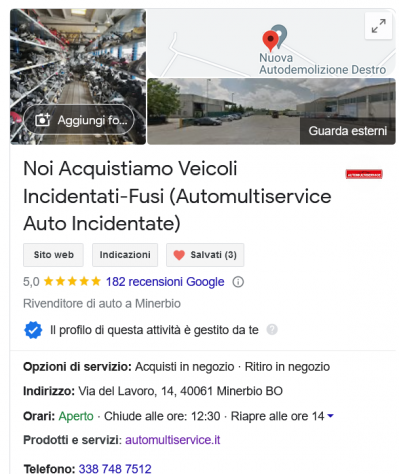 Acquisto veicolo incidentato, sinistrato -Ferrara- - Foto 9