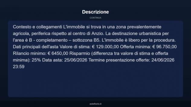 Immobile in asta di 92 m² in vendita a Anzio - Foto 12