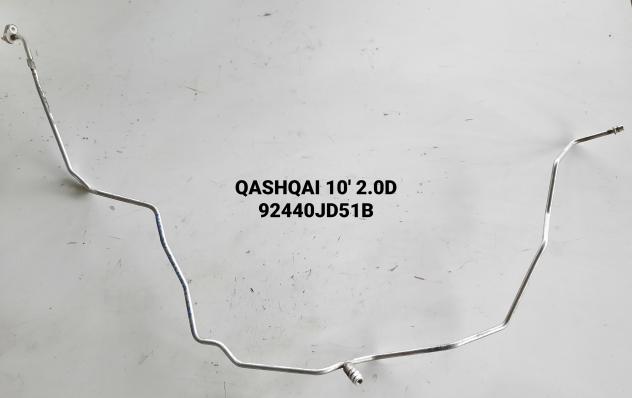 TUBO ARIA CONDIZIONATA NISSAN Qashqai 2° Serie 92440JD51B diesel 2.0 (1013)