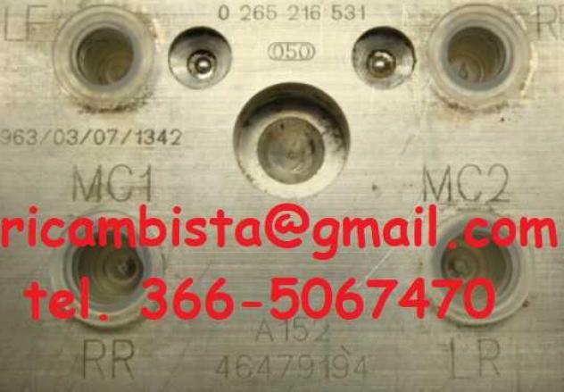 0273004337 Alfa GTV gruppo ABS pompa centralina Bosch - Foto 2