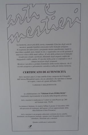 Calendario d'arte 1993 - Foto 3