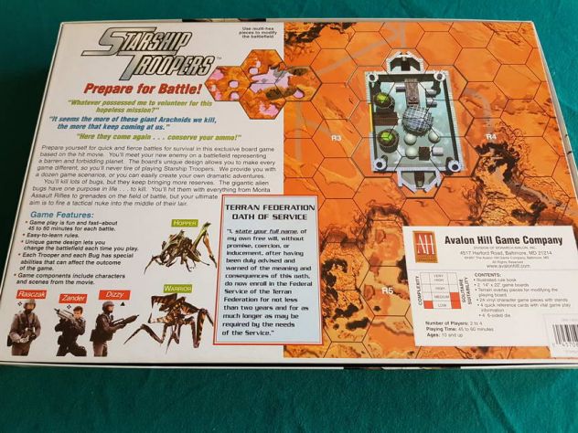 Gioco da Tavolo: Starship Troopers: Prepare for Battle! - Foto 5