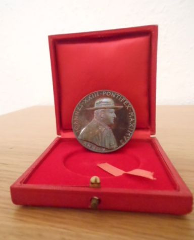 Medaglia Ag. IOANNES XXIII PONTIFEX MAXIMVS ANNO V. - Foto 7
