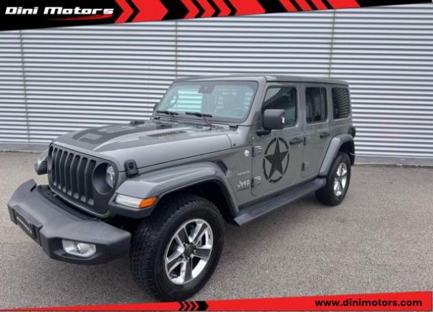 JEEP Wrangler Unlimited 2.2 Mjt II 4X4 4WD Sahara GANCIO TRAINO rif. 23820613