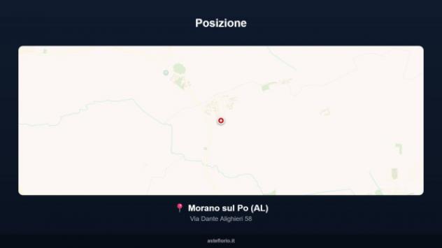 Immobile in asta di 255 m² con più di 5 locali in vendita a Morano sul Po - Foto 6