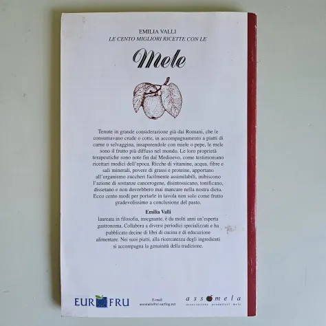 Le Cento Migliori Ricette con le Mele - E.Valli - EurFru - 1999 - TRACCIATA! - Foto 2