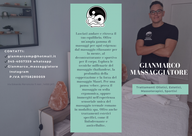 Massaggiatore del Benessere Professionista - Foto 5 Tel:3454057359