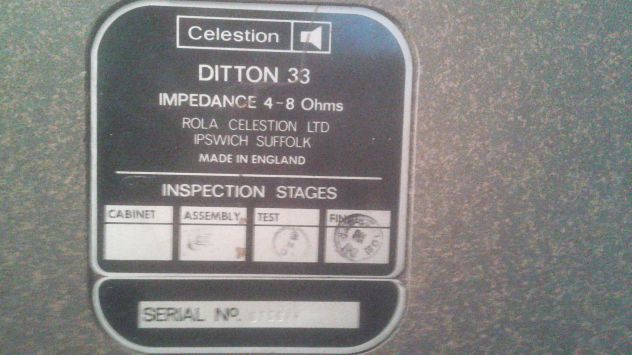 coppia di diffusori acustici Celestion Ditton 33 - Foto 2