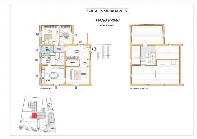 Appartamento in vendita a San Frediano a Settimo - Cascina 240 mq Rif: 1409896 - Foto 2