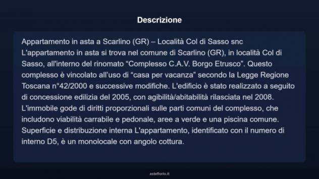 Immobile in asta di 55 m² in vendita a Scarlino - Foto 3