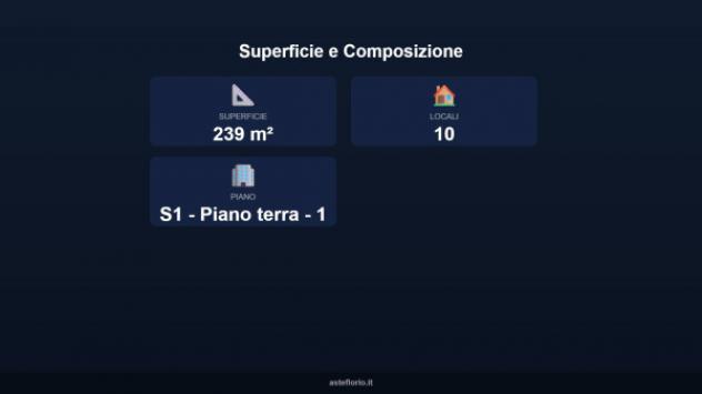 Immobile in asta di 239 m² con più di 5 locali in vendita a Viterbo - Foto 2