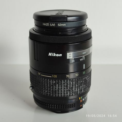 Fotocamera Nikon F-301+obiettivo 35-105mm+soft case - Foto 7
