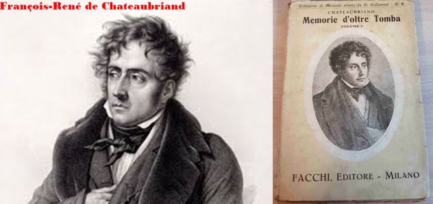 Memorie d'oltre Tomba, CHATEAUBRIAND, Facchi Editore - Milano.