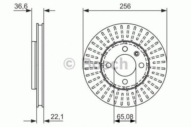 Bosch Disco  Freno 986479776