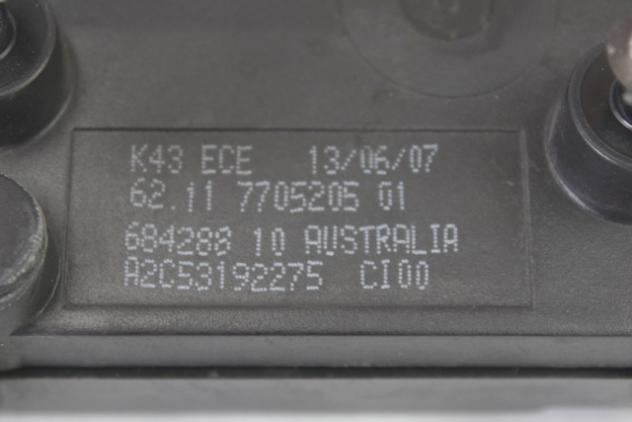 BMW K 1200 R 62117718205 STRUMENTAZIONE CONTACHILOMETRI K43 04 - 16 DASHBOARD SPEEDOMETER - Foto 7