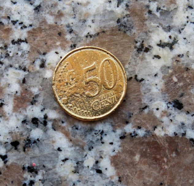 50 CENTESIMI D'EURO BELGIO DEL 2002 STAMPATI MALE -