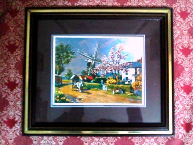 Quadro con mulino - Foto 2