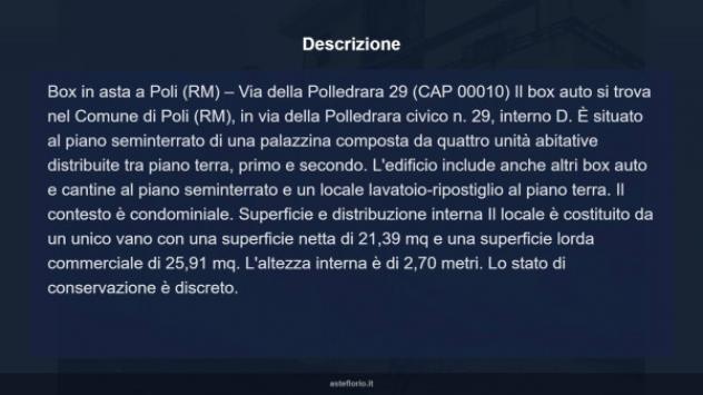 Immobile in asta di 25 m² in vendita a Poli - Foto 9