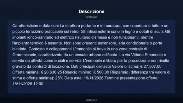 Immobile in asta di 110 m² con più di 5 locali in vendita a Grammichele - Foto 17