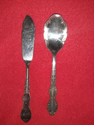 Servizio 41 Posate WM Rogers MFG.CO. Original Rogers Extra Plate Vintage USA - Foto 2