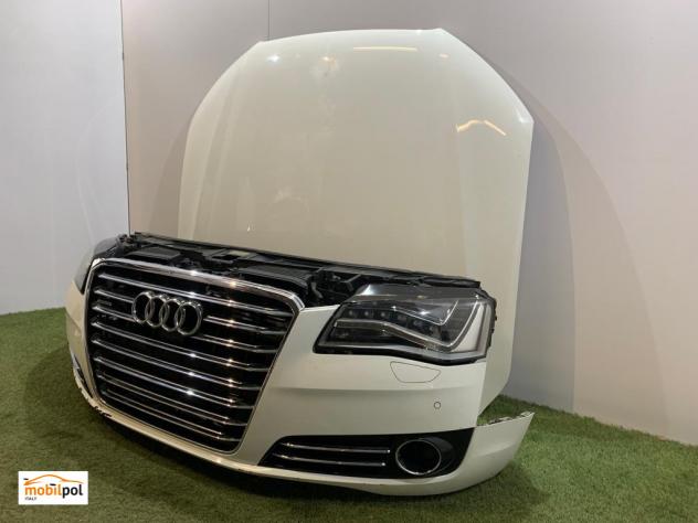 Audi A8 D4 Cintura Cofano Anteriore Paraurti Fari Led 12758 - Foto 5
