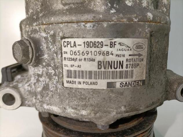 COMPRESSORE A/C LAND ROVER Discovery Sport (L550) CPLA-19D629-BF 204DTD diesel 1999 (1418) - Foto 2