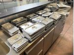 coperchi per gastronorm in inox e trasparenti usati