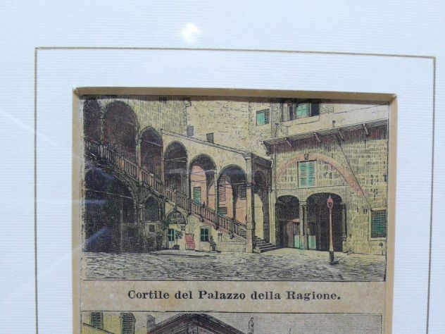 Palazzo del Consiglio quadro vecchia verona epoca noce 800' - Foto 5