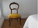 sedia LUIGI FILIPPO antica, restaurata di recente, acquistata da antiquario