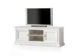Porta Tv bianco con 2 ante e un cassetto