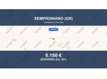 Immobile in asta di 58 m² in vendita a Semproniano