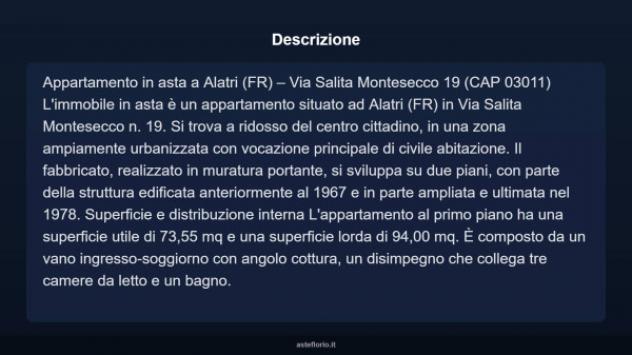 Immobile in asta di 121 m² in vendita a Alatri - Foto 4