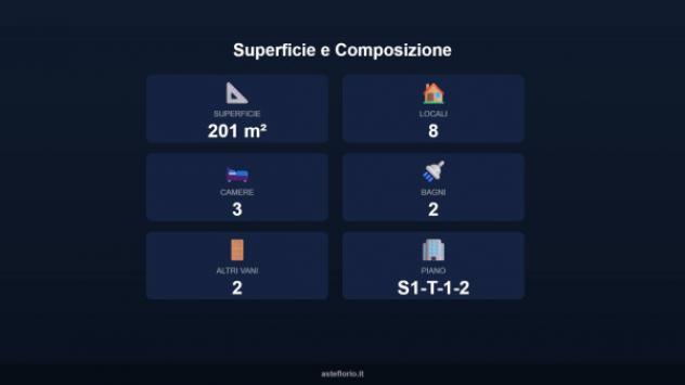 Immobile in asta di 201 m², box auto in vendita a L'Aquila - Foto 6