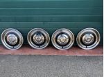 borchie ruota non ventilate per rolls royce silver shadow 1965/1972
