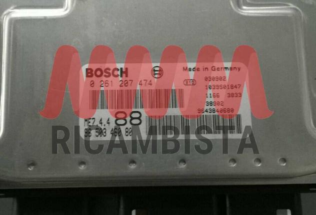 0261207474 9650346080 Peugeot 307 1.6 centralina motore Bosch - Foto 2