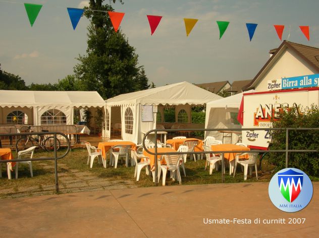 Gazebo Party coperture Tendoni 5 x 4 in Pvc Ignifugo - Foto 5