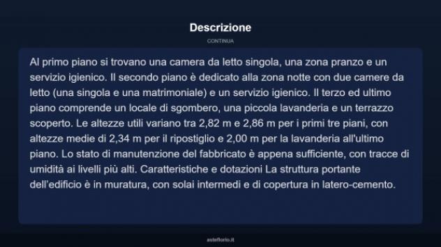 Immobile in asta di 173 m² con più di 5 locali in vendita a Villafranca Sicula - Foto 15