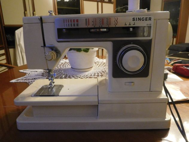 MACCHINA PER CUCIRE SINGER 70 (VINTAGE) CON VALIGETTA - PER VETRINE